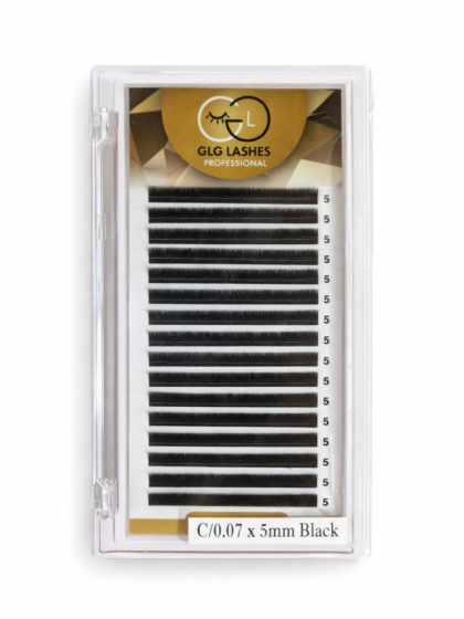 Βλεφαρίδες volume 0.07 για extensions βλεφαρίδων GLG Lashes