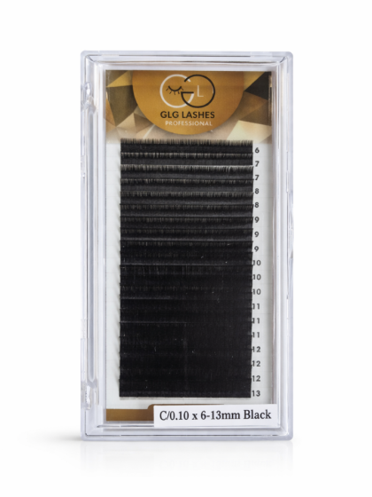 Βλεφαρίδες 0.10 για έντονο volume και wet look GLG Lashes