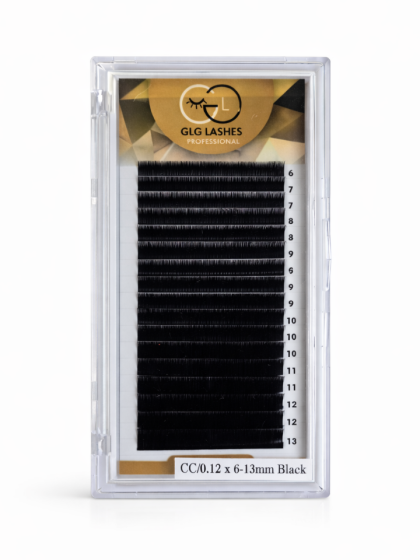 Βλεφαρίδες 0.12 για one by one και ελαφρύ volume GLG Lashes