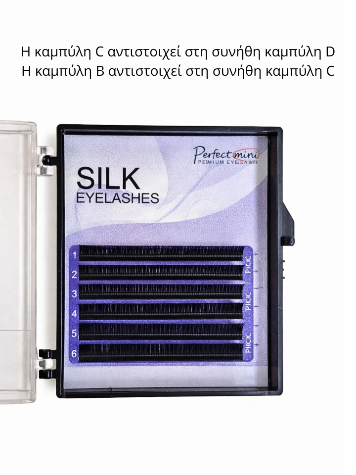 Mini παλέτες βλεφαρίδων για δοκιμή και εύκολη οργάνωση